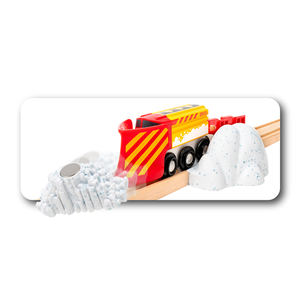 Brio Snow Plow Train
