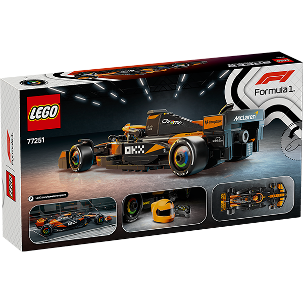 LEGO® Speed Champions 77251 McLaren F1® Team MCL38 Race Car