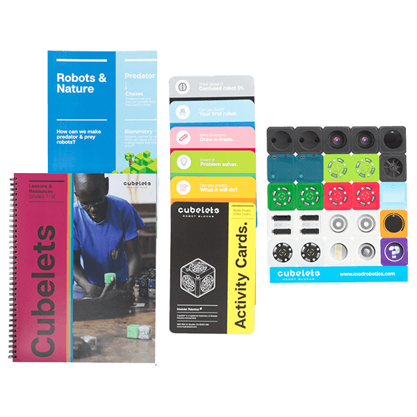 Modular Robotics Cubelets Grades 7 to 12 Lesson Plan Launch Pad Bundle
