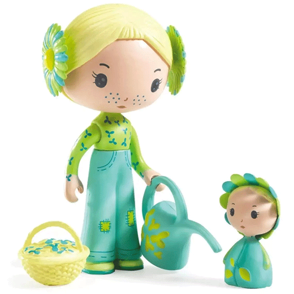 Djeco Tinyly - Flore and Bloom Figurine Set