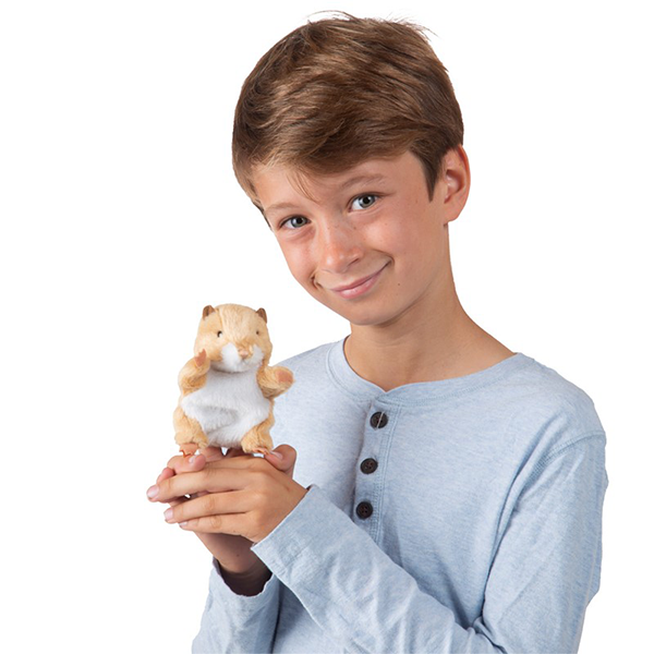 Folkmanis Mini Hamster Finger Puppet