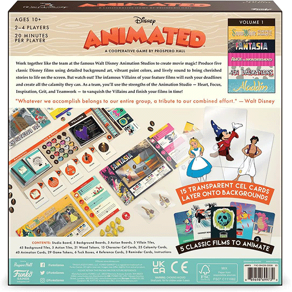 Funko Disney Animated Game