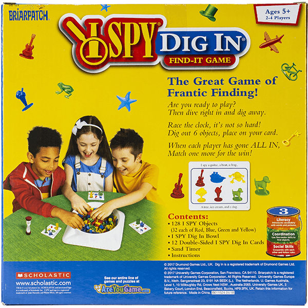 University Games I SPY Dig In