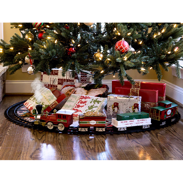 Lionel North Pole Central Ready to Play Train Set with Bluetooth