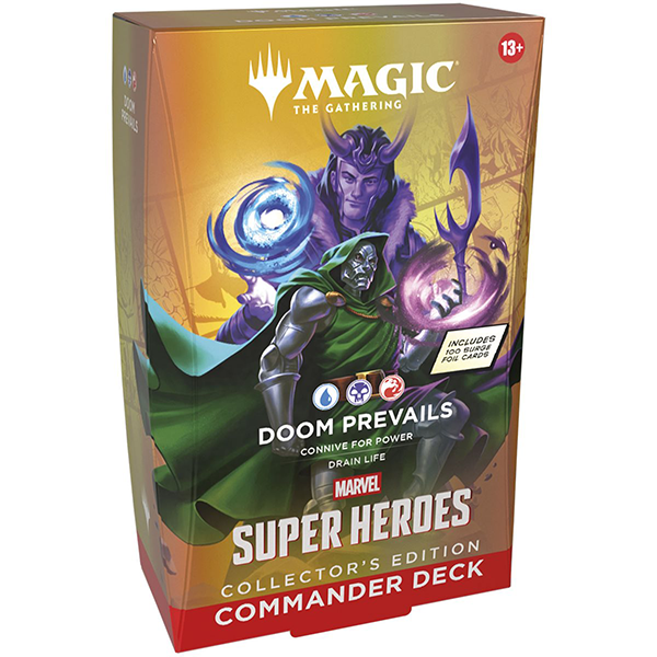 Magic the Gathering Marvel Super Heroes Collector Commander Deck - Doom Prevails