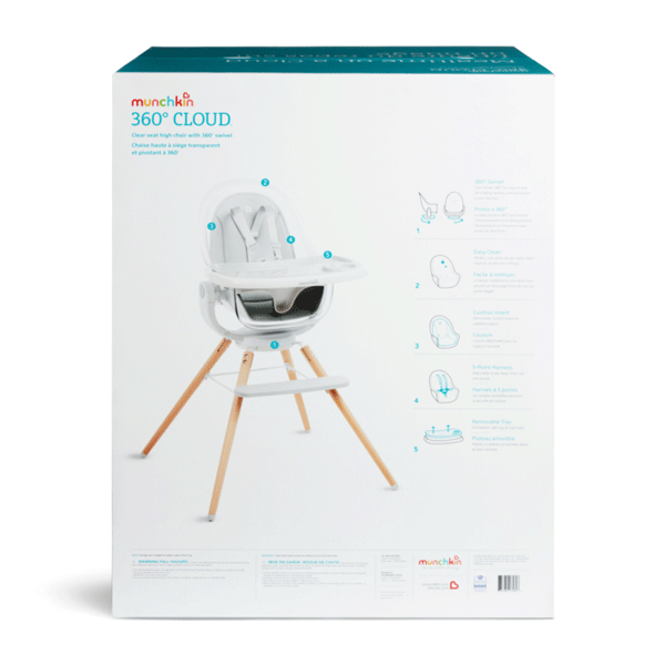 Munchkin 360° Cloud High Chair