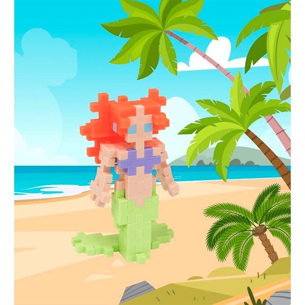 Plus-Plus Tube - Mermaid