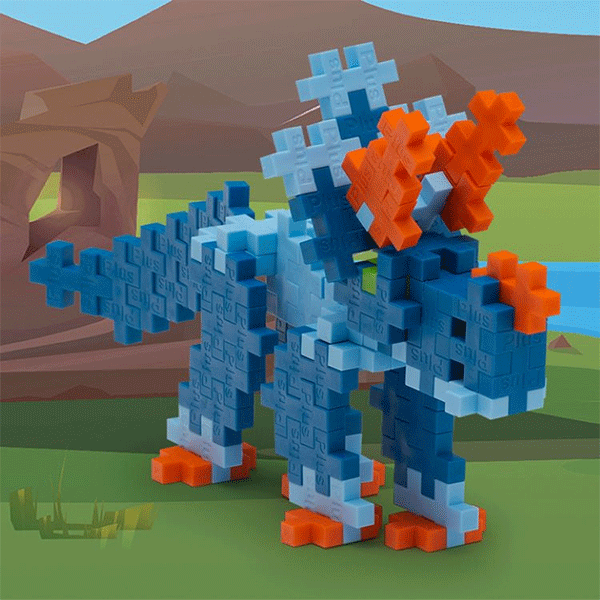 Plus-Plus Tube - Triceratops