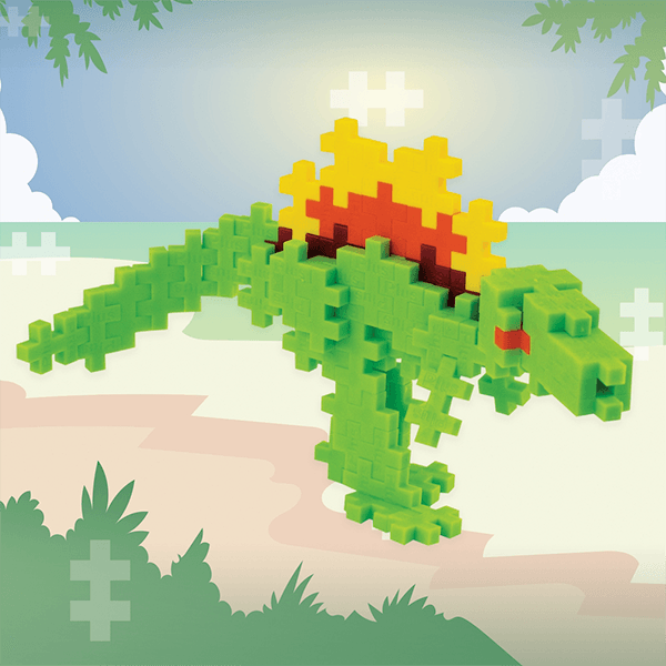 Plus-Plus Tube - Spinosaurus