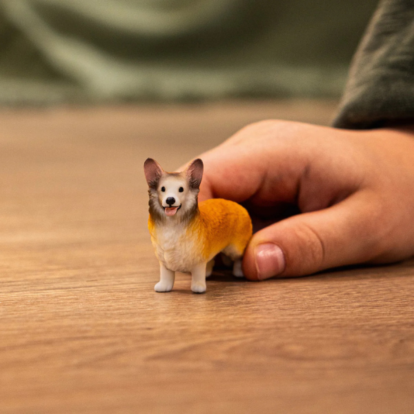Schleich Welsh Corgi Figurine