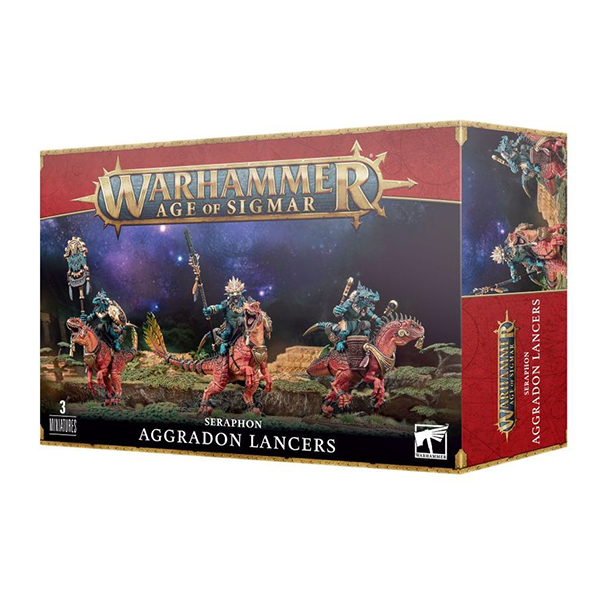 Warhammer Age of Sigmar: Seraphon Aggradon Lancers