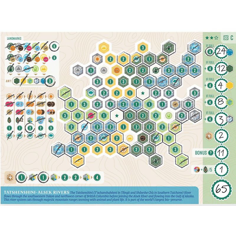 Cascadia: Rolling Rivers Board Game Expansion