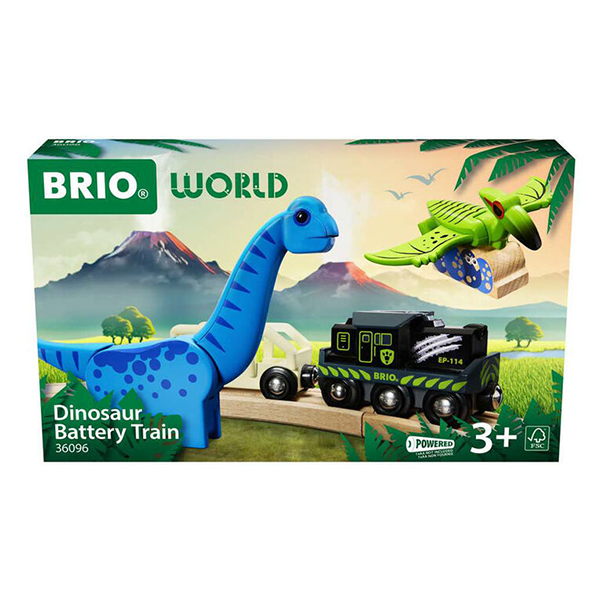 Brio World Dinosaur Battery Train