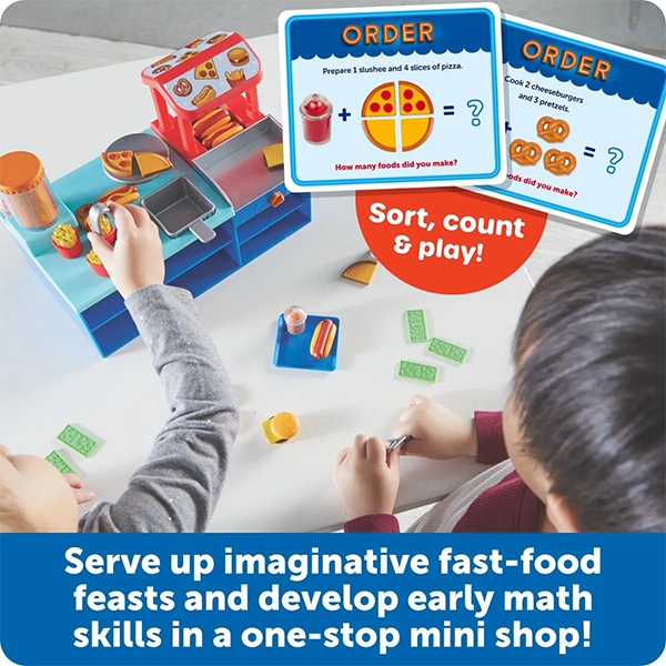 Learning Resource Mini Snack Shop Sorting Set
