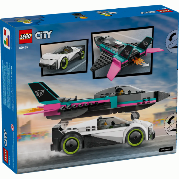 LEGO® City 60489 Jet vs. Car