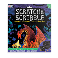 Ooly Scratch & Scribble Fantastic Dragons