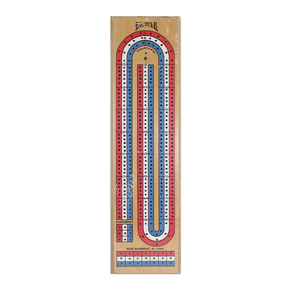 3-Track Cribbage Board