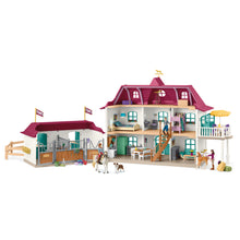 schleich-horseclublakesidecountryhousestable-set