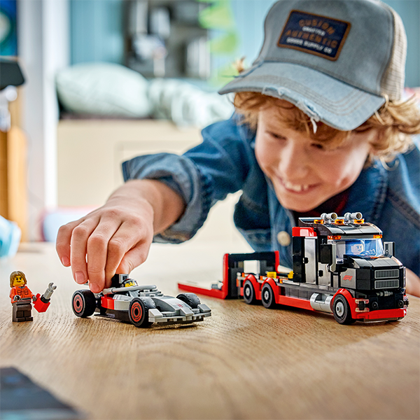 LEGO® City 60493 F1® Display Truck with Audi F1® Race Car