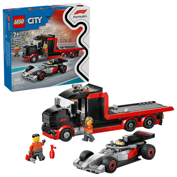 LEGO® City 60493 F1® Display Truck with Audi F1® Race Car