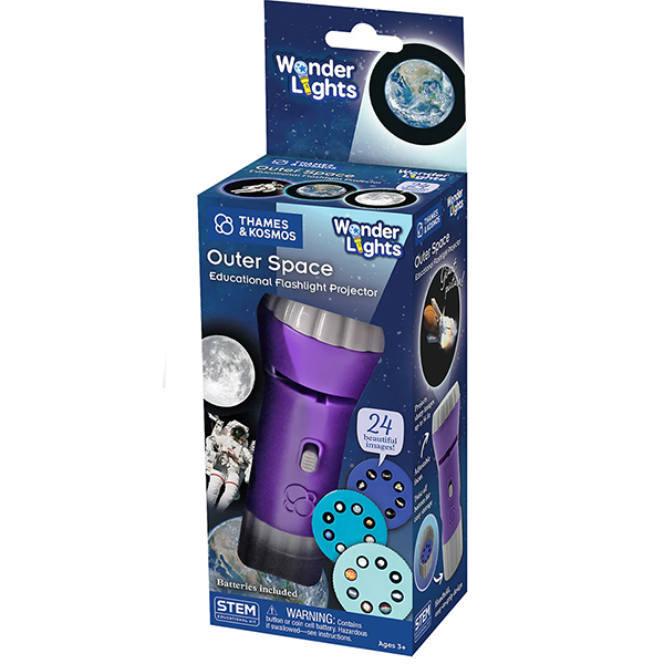 Thames & Kosmos - Wonder Lights: Outer Space - Educational Flashlight Projector