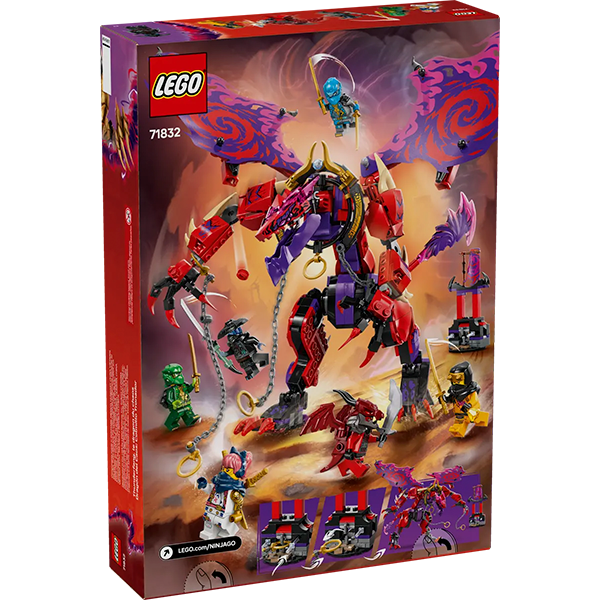 LEGO® Ninjago 71832 Thunderfang Dragon of Chaos