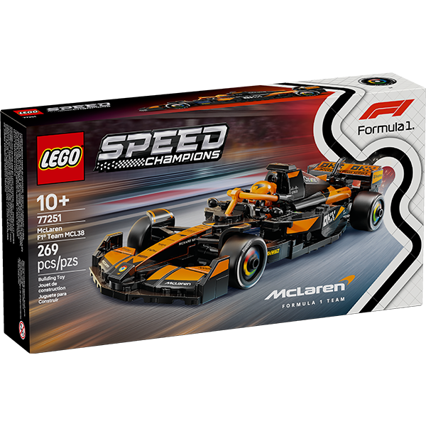 LEGO® Speed Champions 77251 McLaren F1® Team MCL38 Race Car