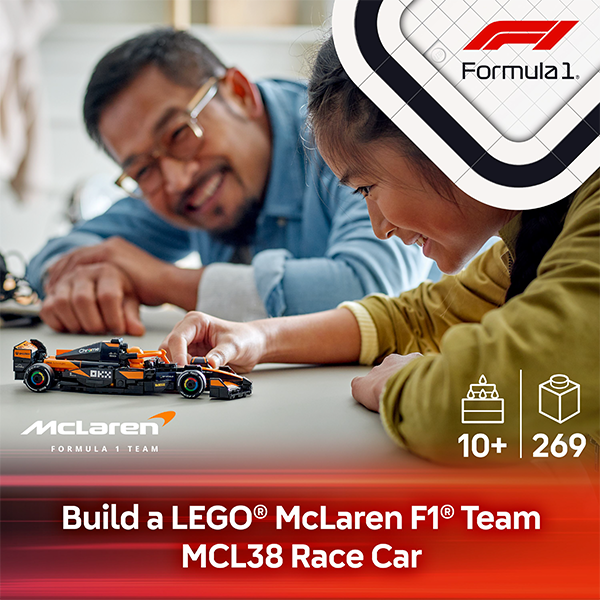 LEGO® Speed Champions 77251 McLaren F1® Team MCL38 Race Car