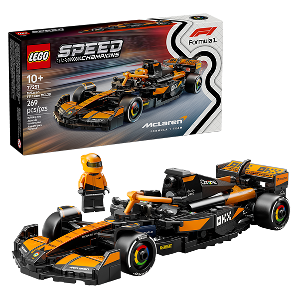 LEGO® Speed Champions 77251 McLaren F1® Team MCL38 Race Car