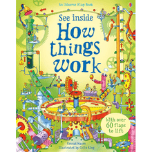 See Inside How Things Work Hardcover Book