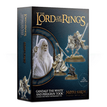 Middle-Earth Strategy Battle Game: Gandalf the White and Peregrin Took Miniature Set