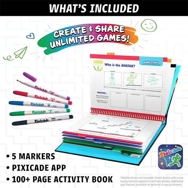 Pixicade! Draw Your Own Video Games