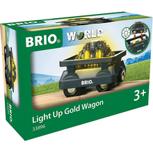 Brio Light Up Gold Wagon