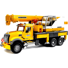 Bruder MACK Granite Liebherr Crane Truck