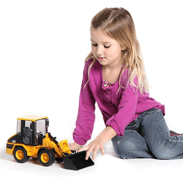 Bruder CAT Wheel Loader with FREE Construction Hard Hat
