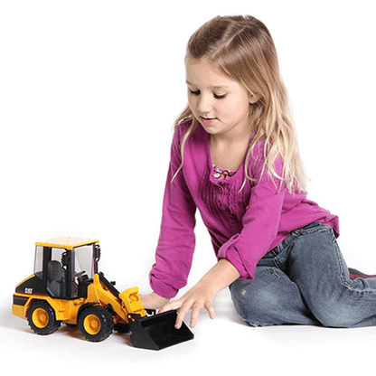 Bruder CAT Wheel Loader with FREE Construction Hard Hat