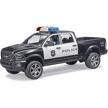 Bruder RAM 2500 Police Pick-Up Truck with Police Officer