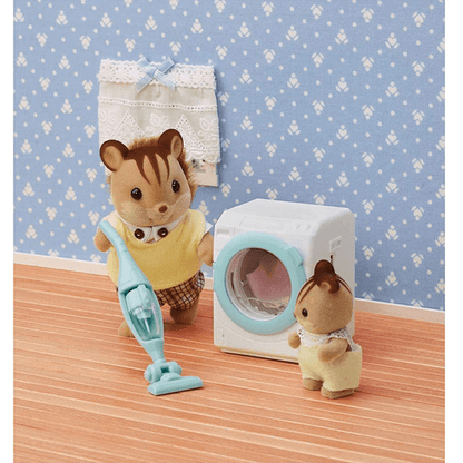 Calico Critters Laundry & Vacuum Cleaner