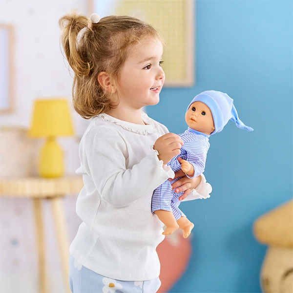 Corolle Bébé Calin Charming Light Blue 12" Baby Doll