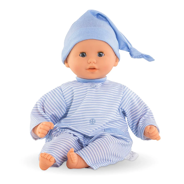 Corolle Bébé Calin Charming Light Blue 12" Baby Doll