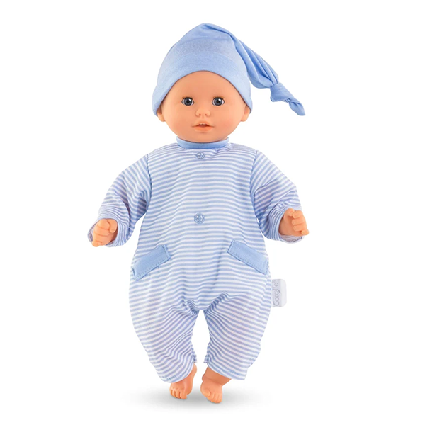 Corolle Bébé Calin Charming Light Blue 12" Baby Doll