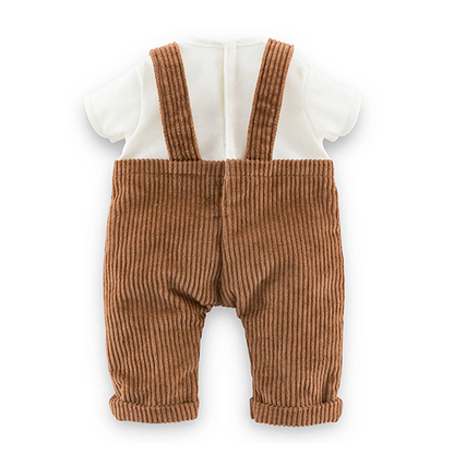 Corolle Bear Overalls & T-Shirt for 12" Baby Doll