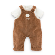 Corolle Bear Overalls & T-Shirt for 12" Baby Doll