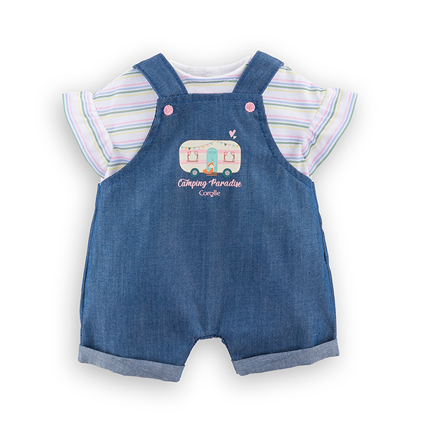 Corolle Little Explorer T-Shirt & Romper for 12" Baby Doll