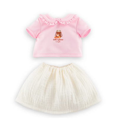 Corolle Little Explorer T-Shirt & Skirt for 12" Baby Doll