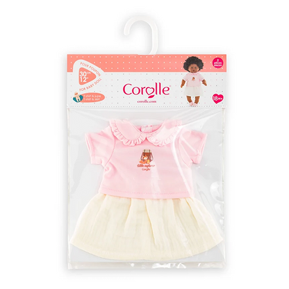 Corolle Little Explorer T-Shirt & Skirt for 12" Baby Doll