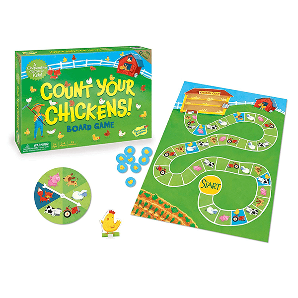 Peaceable Kingdom Count your Chickens Game