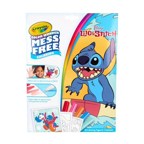 Crayola Color Wonder: Lilo & Stitch Colouring Mess-Free Book