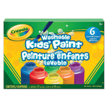 Crayola Washable Kids Paint 6 Count