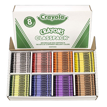 Crayola 800 Crayon Classpack of 16 Colours